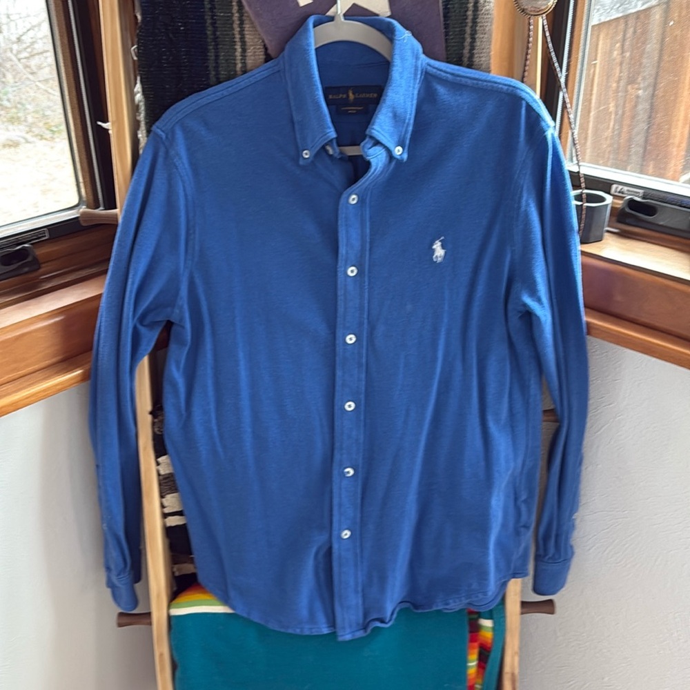 Polo Ralph Lauren long sleeve Featherweight Mesh Polo